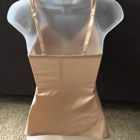 Rhonda Shear cami top S beige - Picture 2 of 3